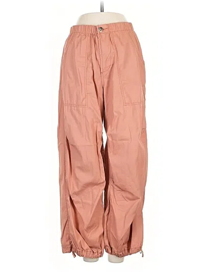 Pre-owned Kensie Cargo Pants In Pink