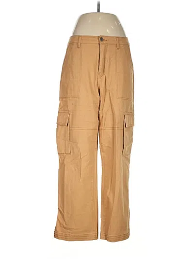 Pre-owned Kensie Cargo Pants In Tan