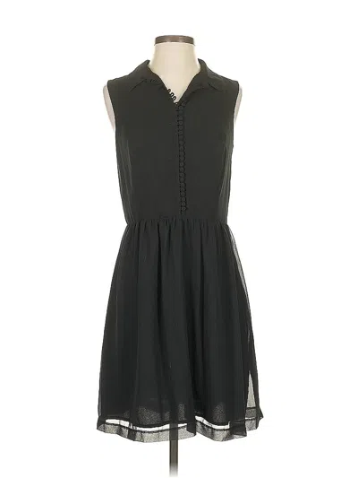 Pre-owned Kensie Casual Dress In Black