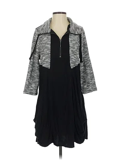 Pre-owned Kensie Casual Dress In Black