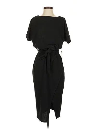 Pre-owned Kensie Casual Dress In Black