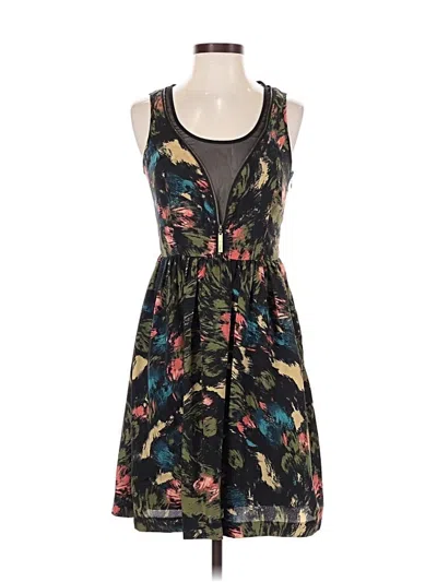 Pre-owned Kensie Casual Dress In Black