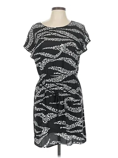 Pre-owned Kensie Casual Dress In Black