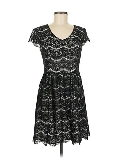 Pre-owned Kensie Casual Dress In Black