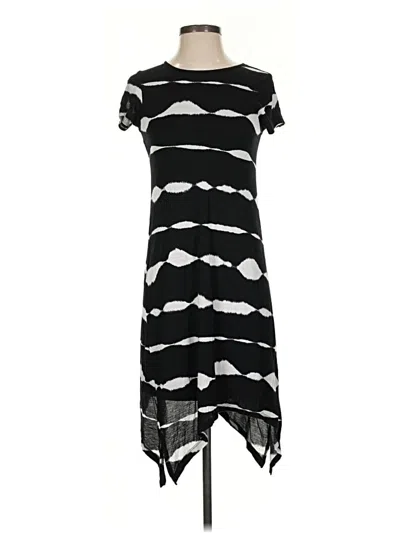 Pre-owned Kensie Casual Dress In Black