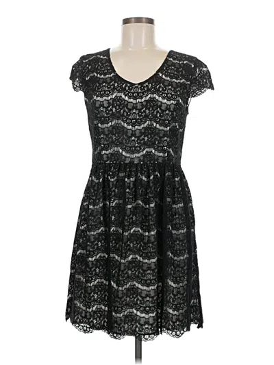 Pre-owned Kensie Casual Dress In Black