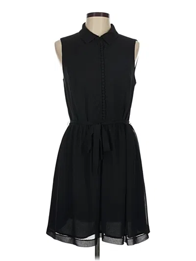 Pre-owned Kensie Casual Dress In Black