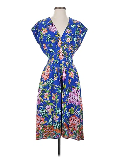 Pre-owned Kensie Casual Dress In Blue