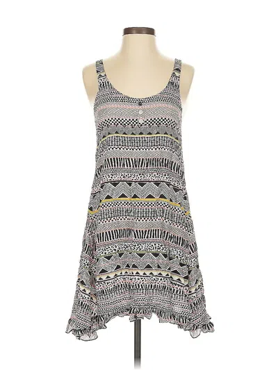 Pre-owned Kensie Casual Dress In Gray