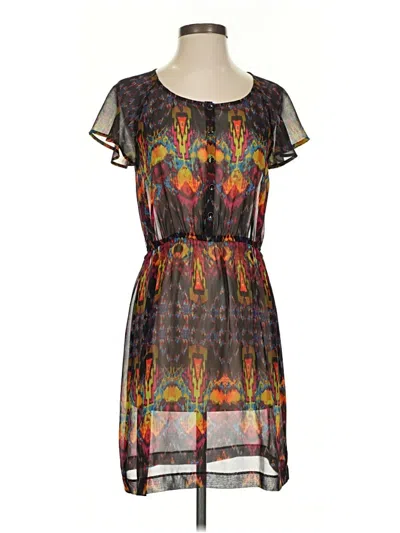 Pre-owned Kensie Casual Dress In Gray