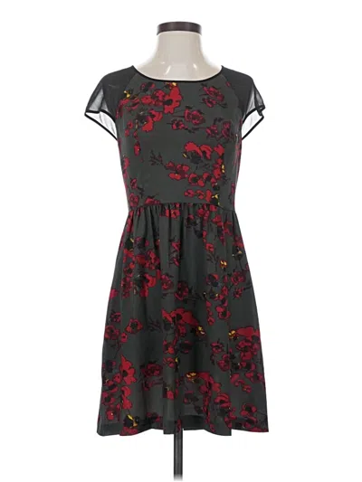 Pre-owned Kensie Casual Dress In Gray