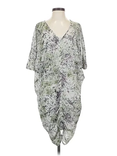Pre-owned Kensie Casual Dress In Gray