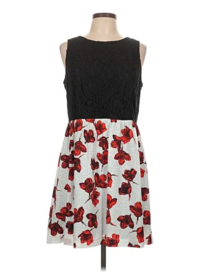 Pre-owned Kensie Casual Dress In Gray