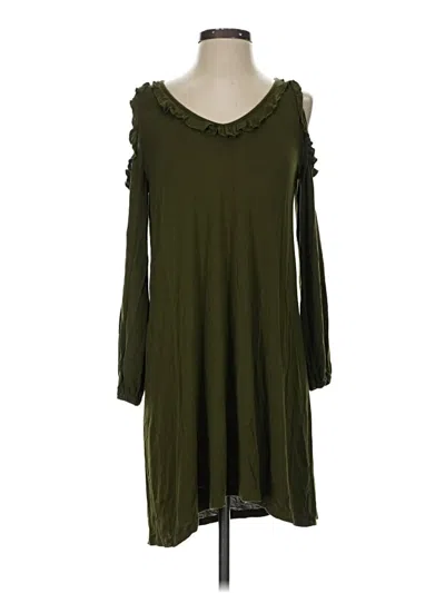Pre-owned Kensie Casual Dress In Green