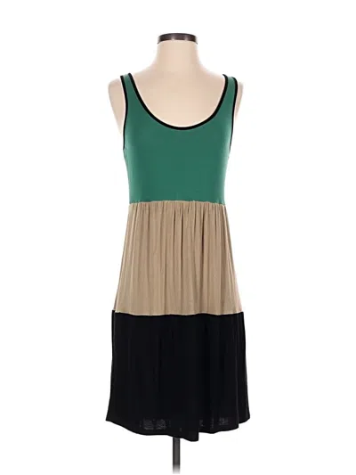 Pre-owned Kensie Casual Dress In Green
