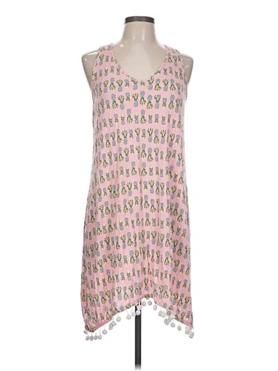 Pre-owned Kensie Casual Dress In Pink