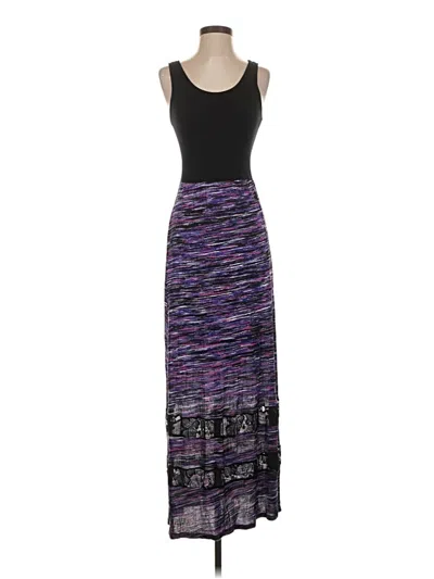 Pre-owned Kensie Casual Dress In Purple