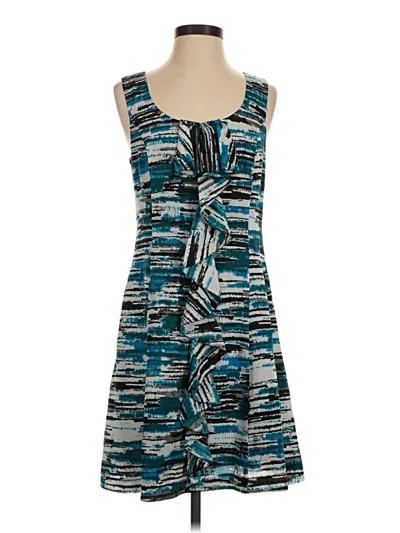 Pre-owned Kensie Casual Dress In Teal