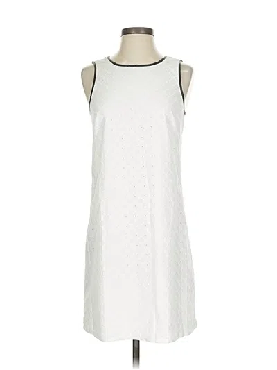 Pre-owned Kensie Casual Dress In White