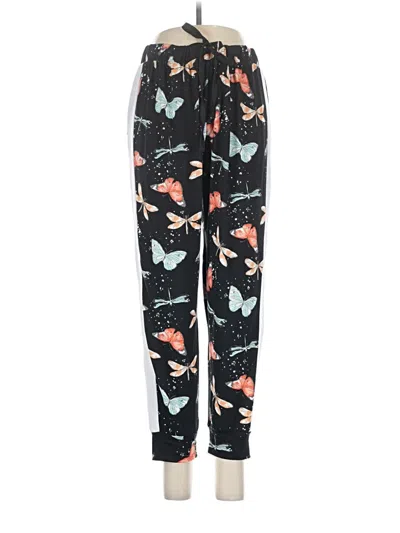 Pre-owned Kensie Casual Pants In Black