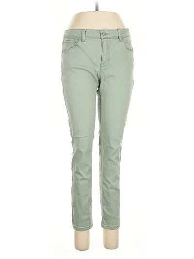 Pre-owned Kensie Casual Pants In Green