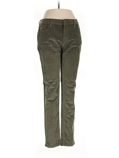 Pre-owned Kensie Casual Pants In Green