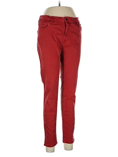 Pre-owned Kensie Casual Pants In Red