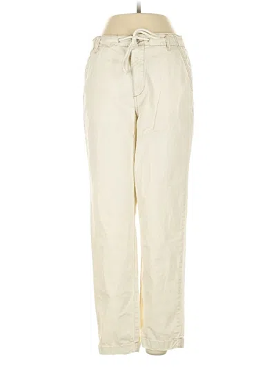 Pre-owned Kensie Casual Pants In White