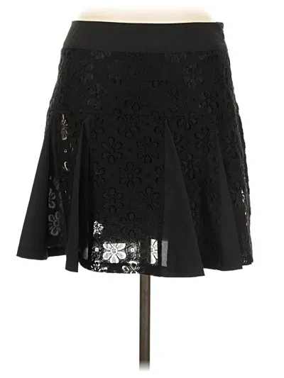 Pre-owned Kensie Casual Skirt In Black