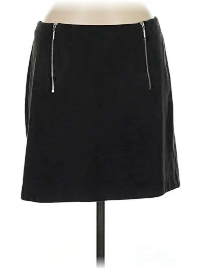 Pre-owned Kensie Casual Skirt In Black