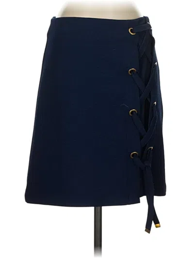 Pre-owned Kensie Casual Skirt In Blue
