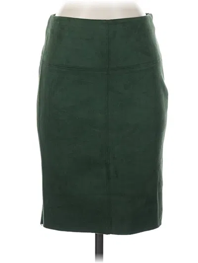 Pre-owned Kensie Casual Skirt In Green