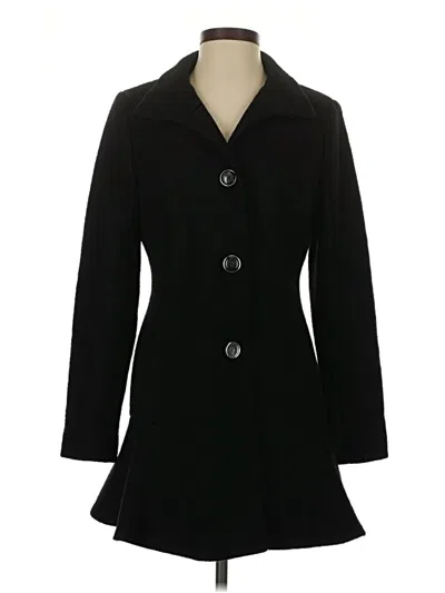 Pre-owned Kensie Coat In Black