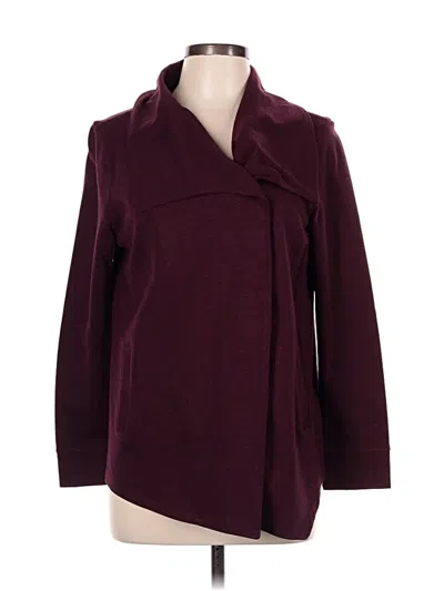 Pre-owned Kensie Coat In Burgundy