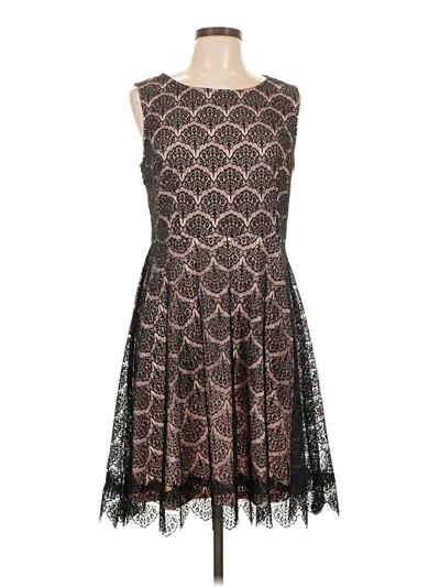 Pre-owned Kensie Cocktail Dress In Brown