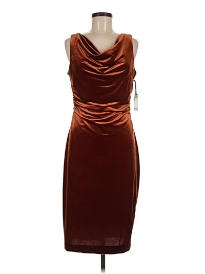 Kensie Cocktail Dress In Brown