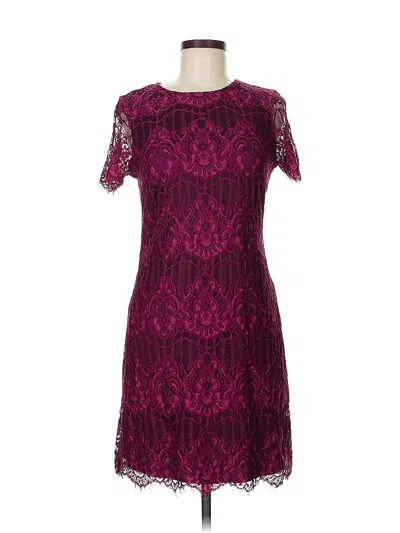 Pre-owned Kensie Cocktail Dress In Burgundy