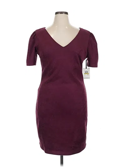 Pre-owned Kensie Cocktail Dress In Burgundy