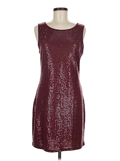 Pre-owned Kensie Cocktail Dress In Burgundy
