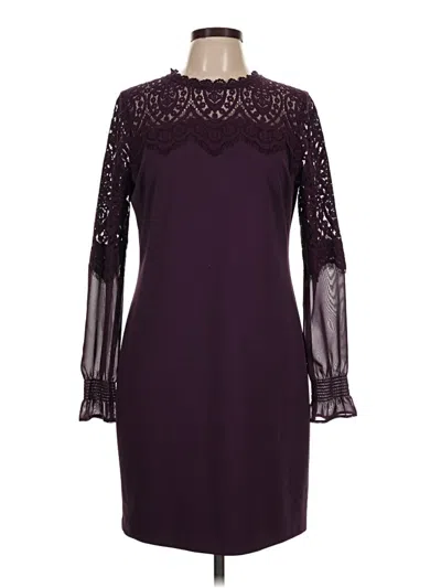 Pre-owned Kensie Cocktail Dress In Burgundy