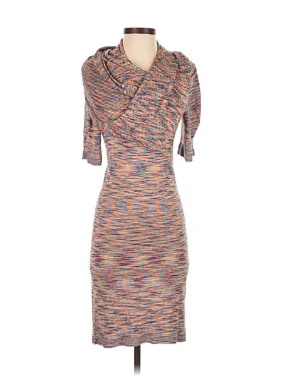 Pre-owned Kensie Cocktail Dress In Gray