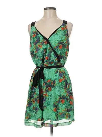 Pre-owned Kensie Cocktail Dress In Green