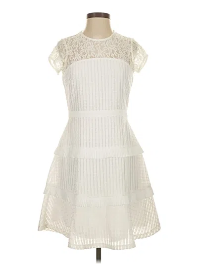 Pre-owned Kensie Cocktail Dress In Ivory