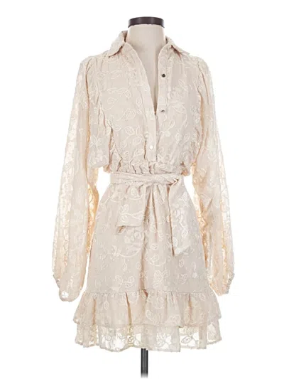 Pre-owned Kensie Cocktail Dress In Ivory