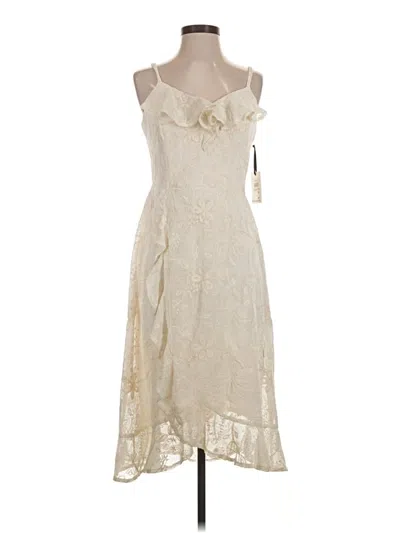 Pre-owned Kensie Cocktail Dress In Ivory