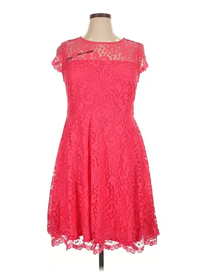 Pre-owned Kensie Cocktail Dress In Pink