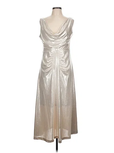Pre-owned Kensie Cocktail Dress In Silver