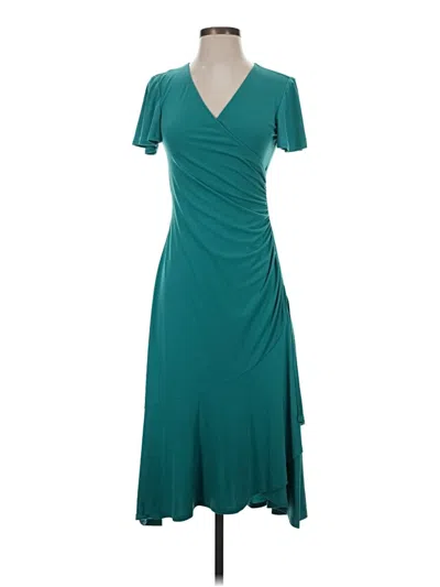 Pre-owned Kensie Cocktail Dress In Teal