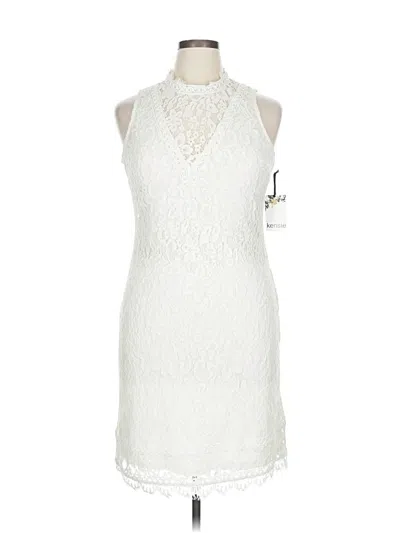 Kensie Cocktail Dress In White