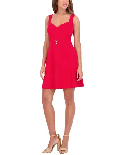 KENSIE CREPE SCUBA MINI DRESS